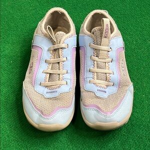 Keen kids Tan and Light Blue Sneakers size 2